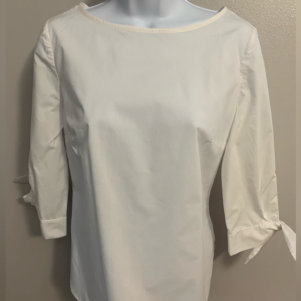 Talbots White Blouse